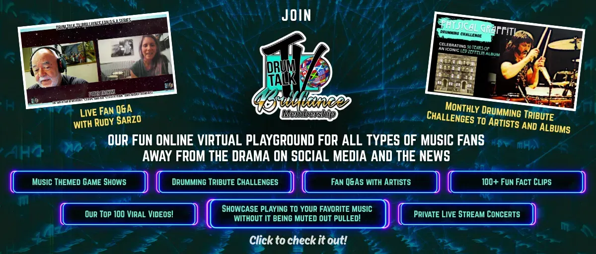 Drum Talk TV — a virtual playground for all types of music fans