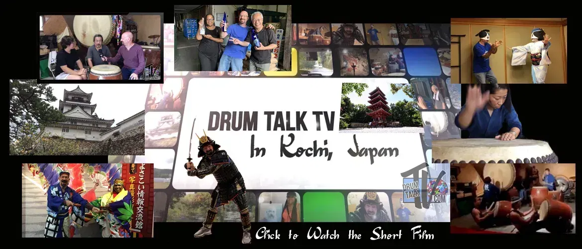 Drum Talk TV in Kochi, Japan