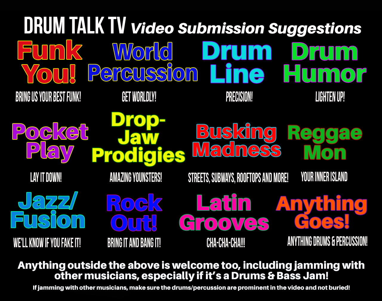 Video Submission Guidelines page