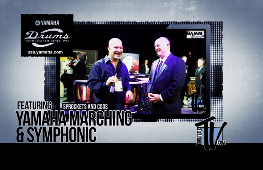 Yamaha Marching Symphonic and Orchestral Drums on Drum Talk TV